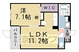 シャルマン唐橋南II 1階