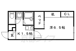 レオパレス西賀茂 1階/103