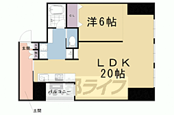 A-Terrace 1LDKの間取図画像