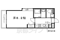 コーポ伊藤 1Kの間取図画像
