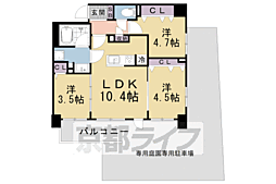 ブランシエスタ山科大塚 1階/105