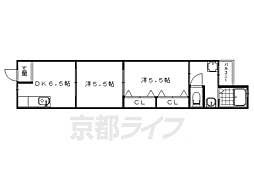 花園貸家 2階