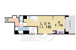 リーガル京都堀川中立売II 3階/301