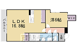 H.Sビルヂング 1LDKの間取図画像