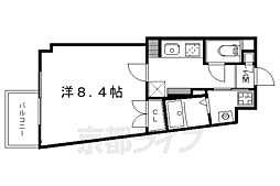 グランデ高野 1Kの間取図画像