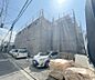 外観：・建築中