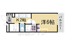 レオパレスコンフォート大津京 4階/402