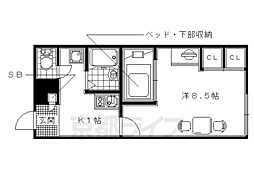 レオパレスPARC SIDEII 2階/203