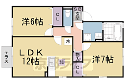 リビングタウン堅田　Ｃ棟 2階/201