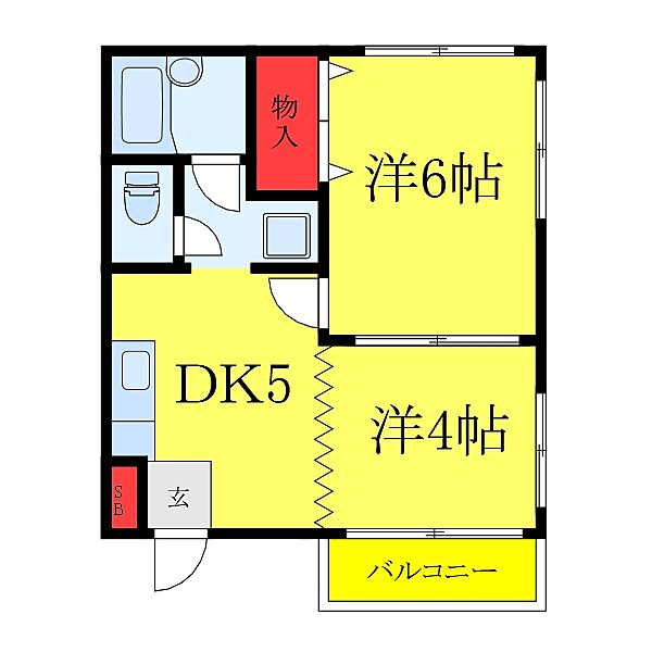 ハイツ福嶋 302｜東京都荒川区西尾久6丁目(賃貸マンション2DK・3階・32.40㎡)の写真 その1