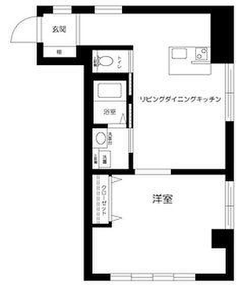 ガーデンヒルズ市ヶ谷 2階｜東京都新宿区納戸町(賃貸マンション1LDK・2階・42.99㎡)の写真 その2