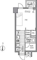 レジディア目白II 104 ｜ 東京都豊島区高田3丁目33-6（賃貸マンション1K・1階・24.12㎡） その2