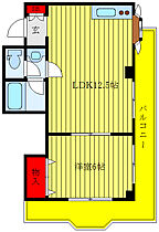 メープルメゾン  ｜ 東京都板橋区高島平7丁目11-15（賃貸マンション1LDK・4階・37.71㎡） その2