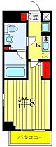 ＸＥＢＥＣときわ台 501 ｜ 東京都板橋区南常盤台1丁目30-21（賃貸マンション1K・5階・27.09㎡） その2