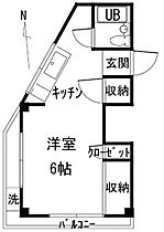 メゾンヒロ 202 ｜ 東京都板橋区大山西町22-7（賃貸マンション1R・2階・23.00㎡） その1