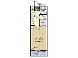 ジュエル.ミサワ 1Kの間取図画像