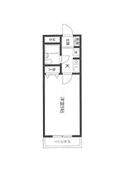 エクレール南町田 1Kの間取図画像