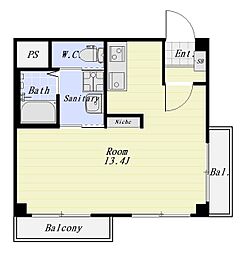 間取図画像 ワンルーム