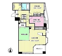 ラヴィドール目白 3LDKの間取図画像