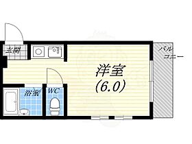 兵庫県西宮市丸橋町8番71号（賃貸アパート1R・1階・16.58㎡） その2