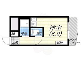 NEOダイキョー夙川  ｜ 兵庫県西宮市末広町（賃貸マンション1R・3階・18.00㎡） その2