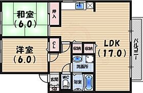 プレステージ芦屋F棟  ｜ 兵庫県芦屋市大東町（賃貸アパート2LDK・1階・64.17㎡） その2