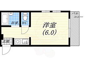 兵庫県西宮市丸橋町8番71号（賃貸アパート1R・3階・16.58㎡） その2