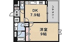 兵庫県西宮市津門西口町1番3号（賃貸マンション1LDK・4階・44.05㎡） その2