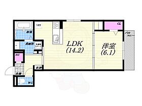 アルカンシエル  ｜ 兵庫県西宮市中殿町（賃貸アパート1LDK・1階・48.65㎡） その2