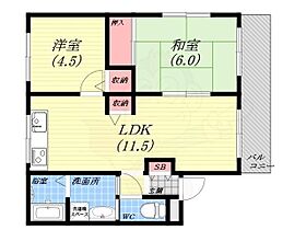 プリマベーラ芦屋  ｜ 兵庫県芦屋市浜町（賃貸アパート2LDK・2階・50.08㎡） その2