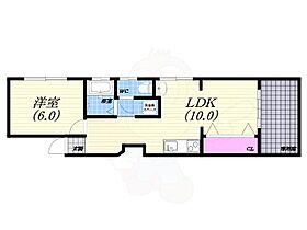 ヒガシハイツ  ｜ 兵庫県西宮市弓場町（賃貸マンション1LDK・1階・43.00㎡） その2