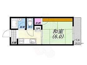 芦屋親王塚ハイツ  ｜ 兵庫県芦屋市親王塚町（賃貸アパート1K・2階・21.18㎡） その2