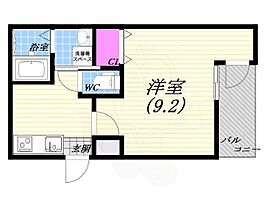 フジパレス西宮鳴尾3番館  ｜ 兵庫県西宮市鳴尾町２丁目（賃貸アパート1K・1階・29.58㎡） その2