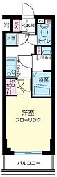 Parkwell神田EAST弐番館 1Kの間取図画像