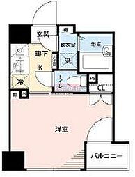 ベスト本郷 1Kの間取図画像