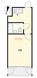 ライオンズマンション平河町K 1Kの間取図画像