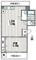 東京都板橋区大原町（賃貸マンション1LDK・3階・36.30㎡） その2