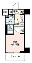 埼玉県川口市並木3丁目（賃貸マンション1K・8階・20.25㎡） その2