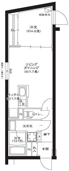 ジェノヴィア池袋 102｜東京都豊島区西池袋3丁目(賃貸マンション1LDK・1階・36.04㎡)の写真 その2
