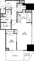 Brillia Tower 池袋 West 509 ｜ 東京都豊島区池袋3丁目（賃貸マンション1LDK・5階・39.00㎡） その2