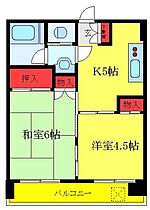 興和第二コーポ 208 ｜ 東京都北区上十条1丁目（賃貸マンション2K・2階・34.65㎡） その2