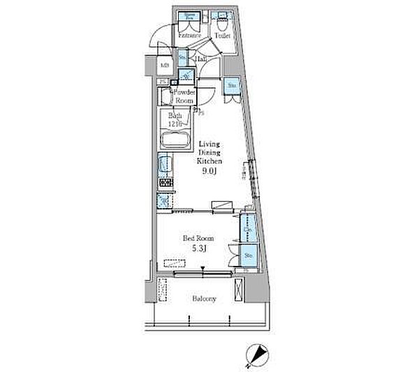 パークアクシス板橋 601｜東京都北区滝野川7丁目(賃貸マンション1LDK・6階・37.77㎡)の写真 その2