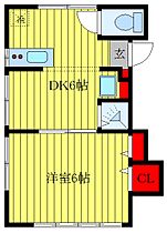 小山アパート 202 ｜ 東京都北区中十条4丁目（賃貸アパート1DK・2階・24.00㎡） その2