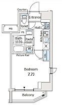 アイル王子ノルド 504 ｜ 東京都北区王子1丁目30-7（賃貸マンション1K・5階・26.06㎡） その2