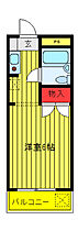 メゾン松本 305 ｜ 東京都豊島区雑司が谷1丁目48-1（賃貸マンション1K・3階・17.32㎡） その2