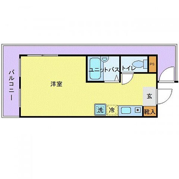 東京都千代田区神田神保町1丁目(賃貸マンション1K・9階・23.36㎡)の写真 その2