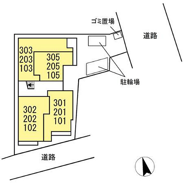 東京都足立区加賀2丁目(賃貸アパート1LDK・3階・44.10㎡)の写真 その2