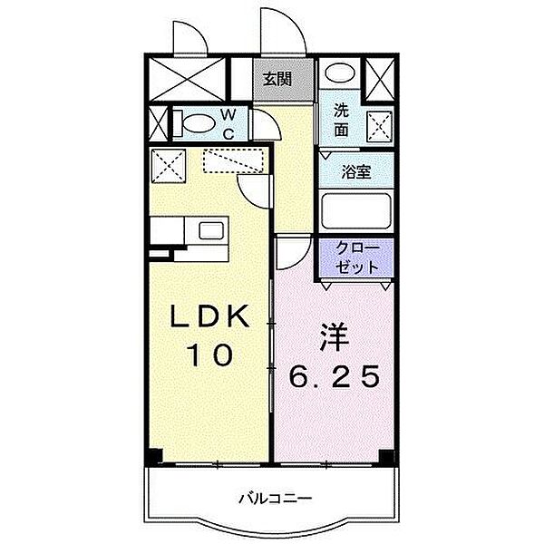 東京都荒川区東尾久3丁目(賃貸マンション1LDK・5階・40.62㎡)の写真 その2