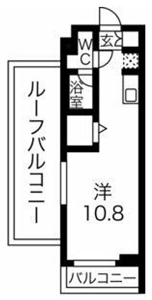 東京都板橋区宮本町(賃貸マンション1R・5階・25.37㎡)の写真 その2