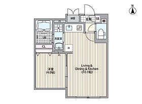 東京都豊島区高田2丁目（賃貸マンション1LDK・1階・31.72㎡） その2